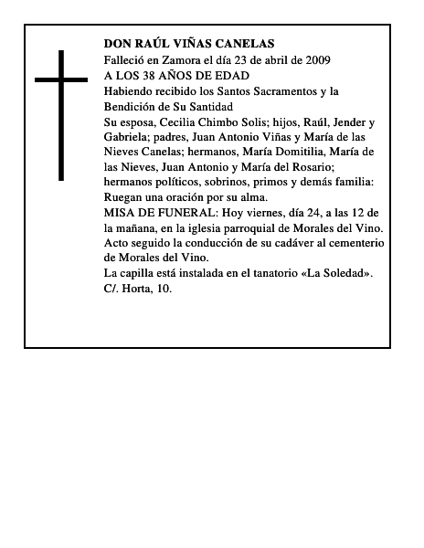 DON RAÚL VIÑAS CANELAS