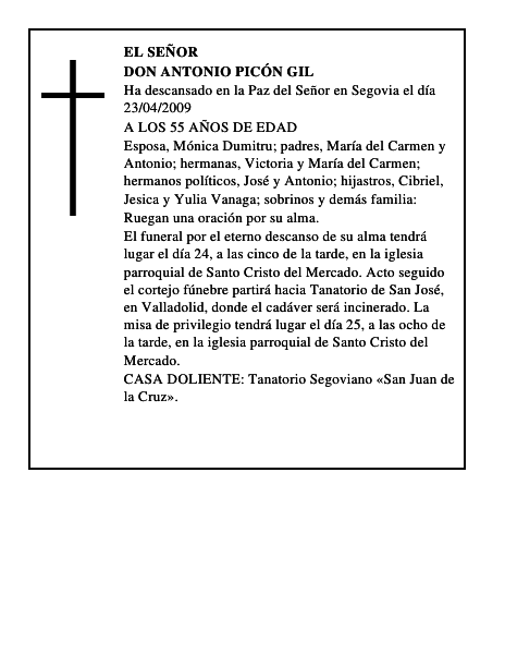 DON ANTONIO PICÓN GIL