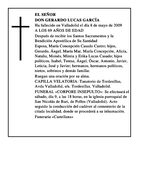 DON GERARDO LUCAS GARCÍA