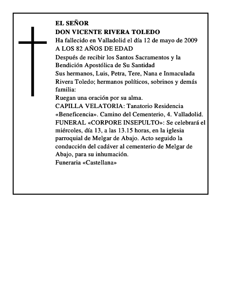 DON VICENTE RIVERA TOLEDO