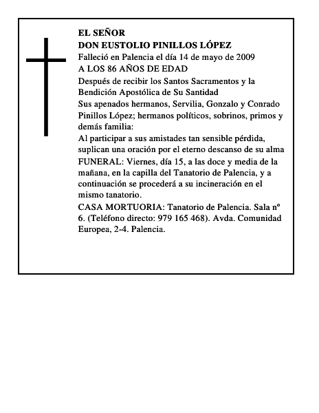 DON EUSTOLIO PINILLOS LÓPEZ