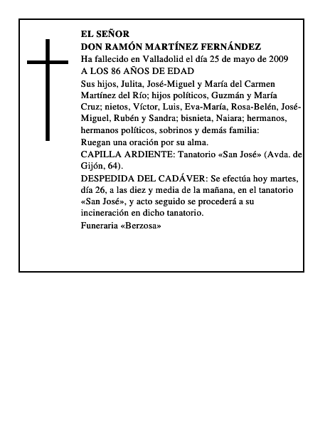 DON RAMÓN MARTÍNEZ FERNÁNDEZ