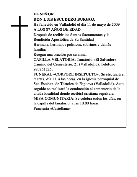 DON LUIS ESCUDERO BURGOA