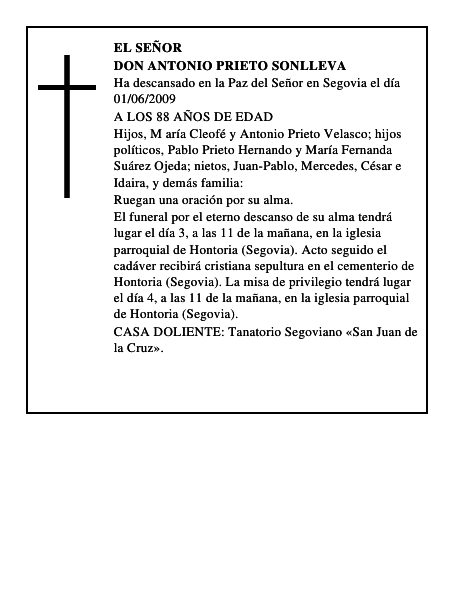 DON ANTONIO PRIETO SONLLEVA