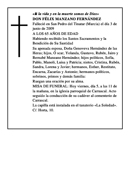 DON FÉLIX MANZANO FERNÁNDEZ