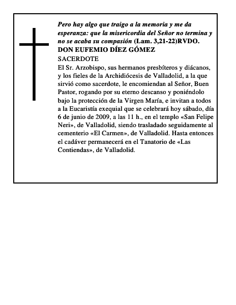 DON EUFEMIO DÍEZ GÓMEZ