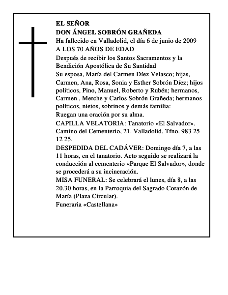 DON ÁNGEL SOBRÓN GRAÑEDA