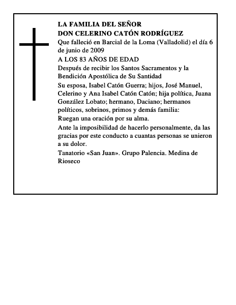 DON CELERINO CATÓN RODRÍGUEZ