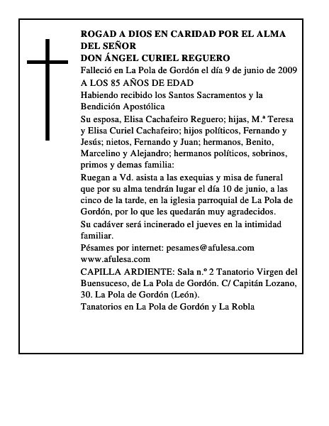 DON ÁNGEL CURIEL REGUERO