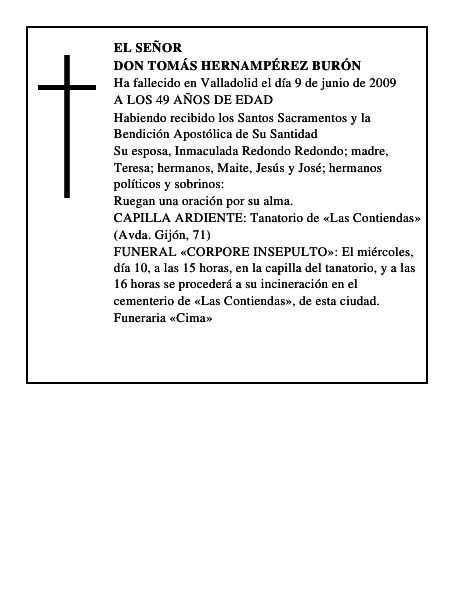 DON TOMÁS HERNAMPÉREZ BURÓN
