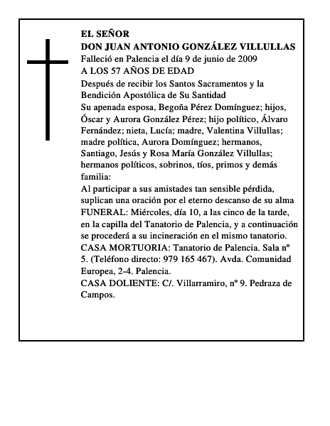 DON JUAN ANTONIO GONZÁLEZ VILLULLAS