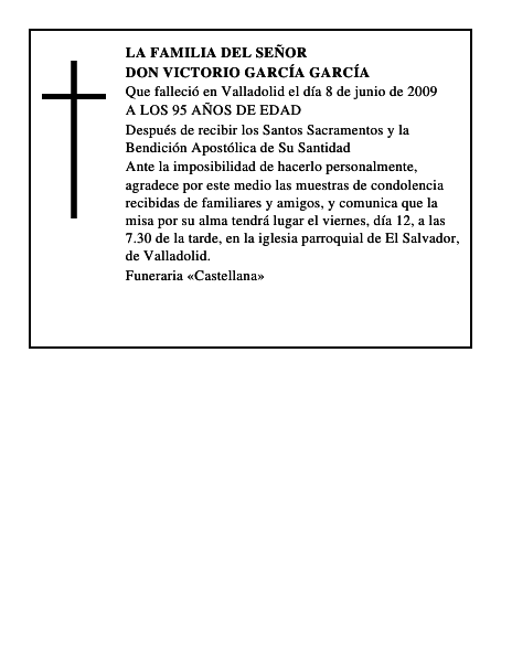 DON VICTORIO GARCÍA GARCÍA