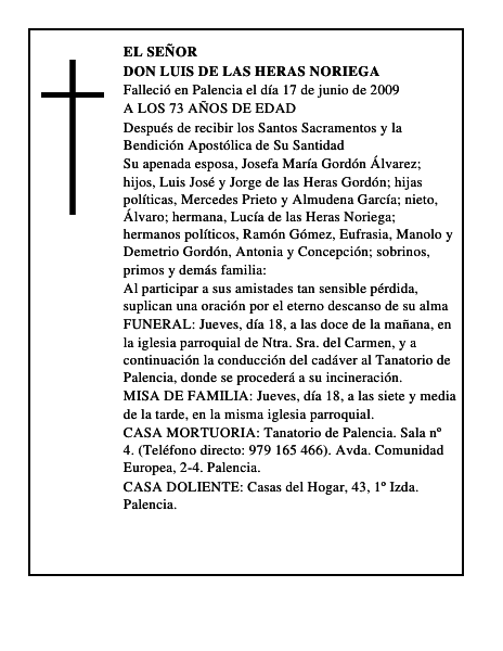 DON LUIS DE LAS HERAS NORIEGA