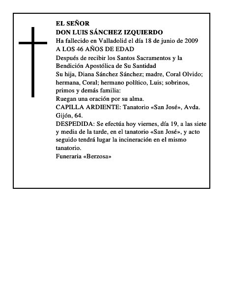 DON LUIS SÁNCHEZ IZQUIERDO