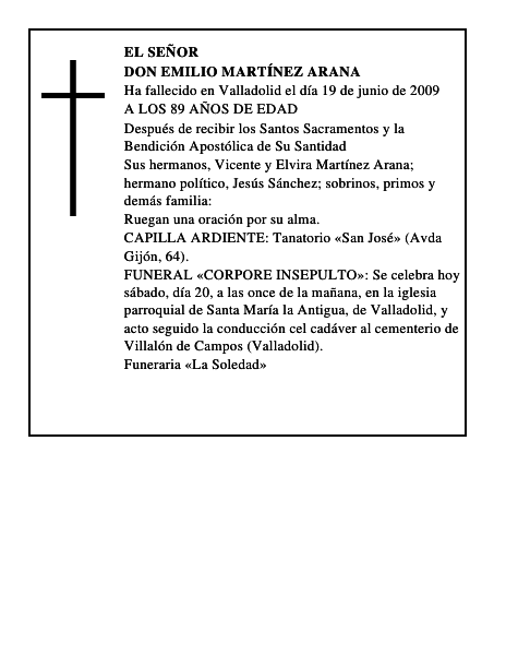 DON EMILIO MARTÍNEZ ARANA