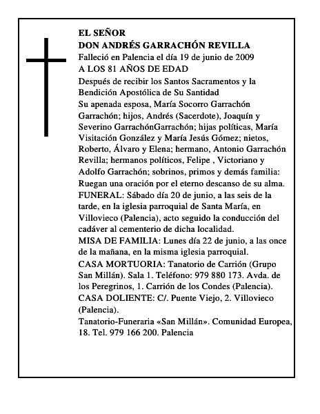 DON ANDRÉS GARRACHÓN REVILLA