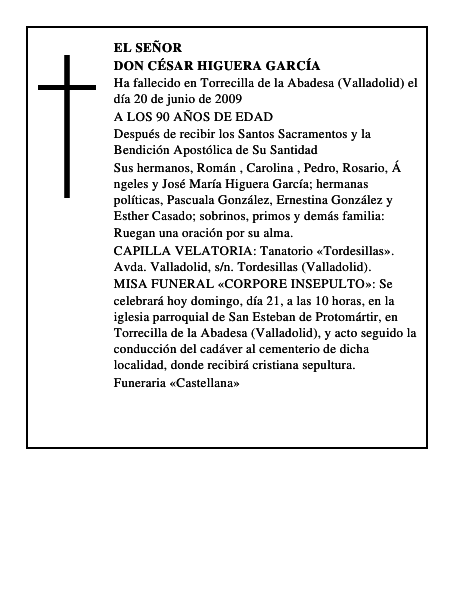 DON CÉSAR HIGUERA GARCÍA