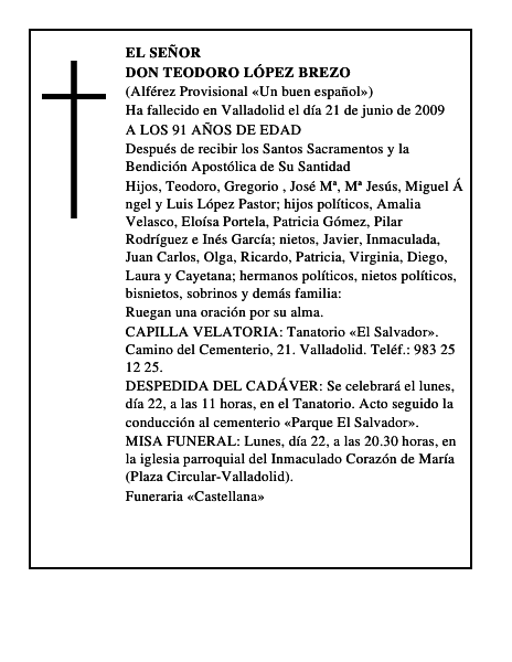 DON TEODORO LÓPEZ BREZO