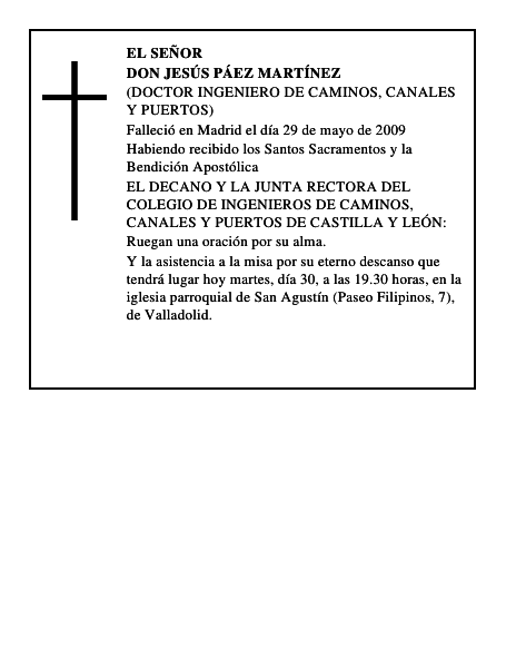 DON JESÚS PÁEZ MARTÍNEZ
