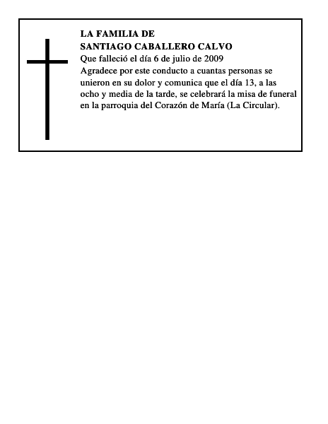 SANTIAGO CABALLERO CALVO