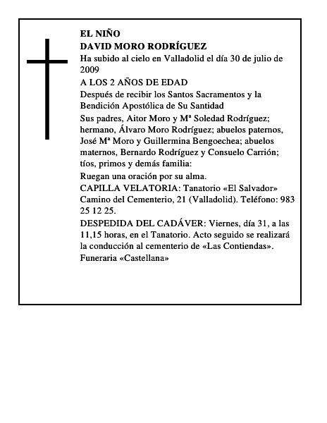 DAVID MORO RODRÍGUEZ