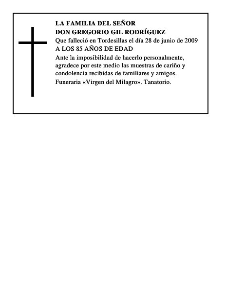 DON GREGORIO GIL RODRÍGUEZ