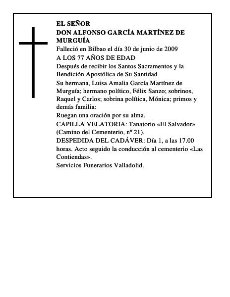 DON ALFONSO GARCÍA MARTÍNEZ DE MURGUÍA