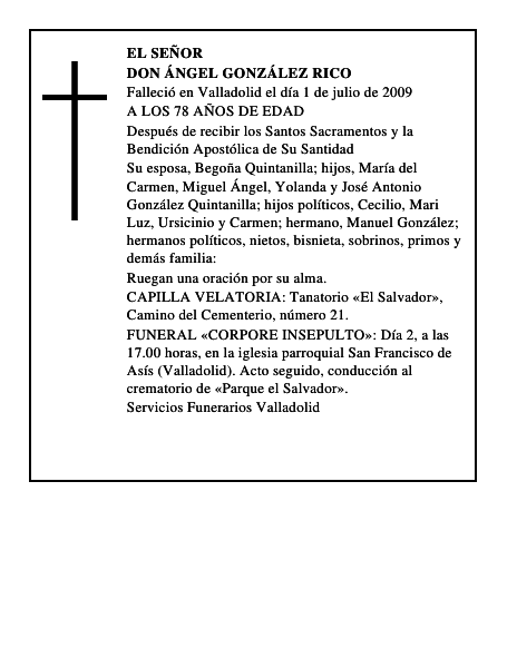 DON ÁNGEL GONZÁLEZ RICO