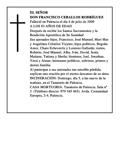 DON FRANCISCO CEBALLOS RODRÍGUEZ