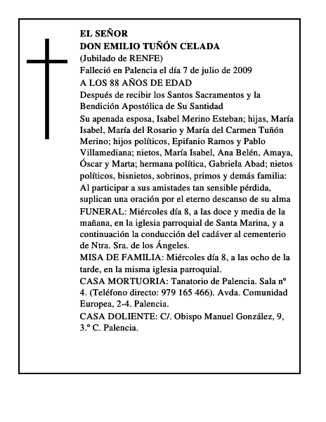 DON EMILIO TUÑÓN CELADA