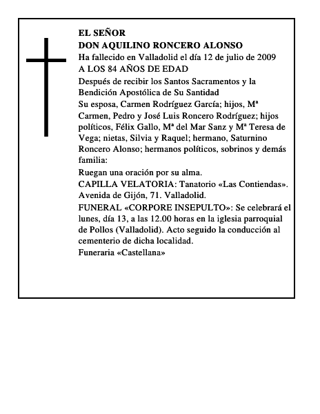DON AQUILINO RONCERO ALONSO