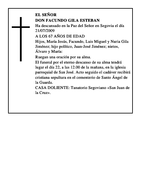 DON FACUNDO GILA ESTEBAN