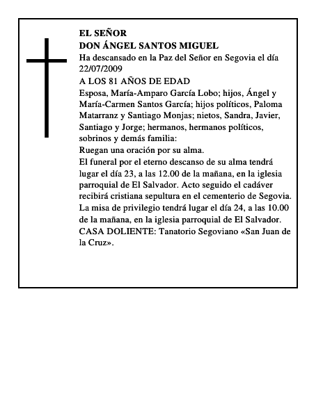 DON ÁNGEL SANTOS MIGUEL