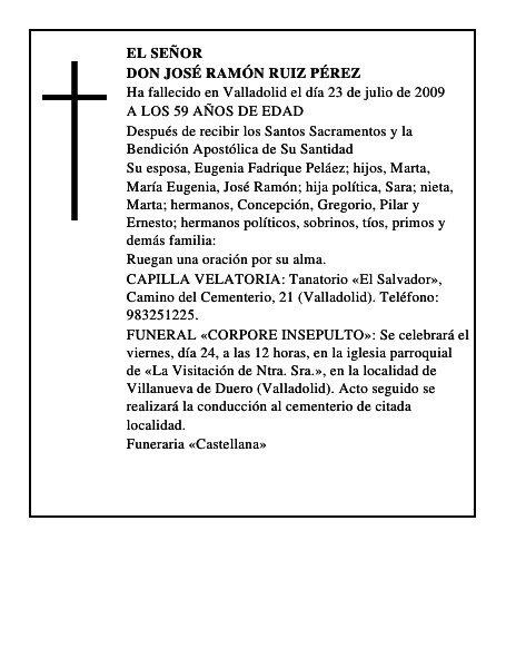 DON JOSÉ RAMÓN RUIZ PÉREZ