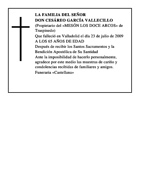 DON CESÁREO GARCÍA VALLECILLO