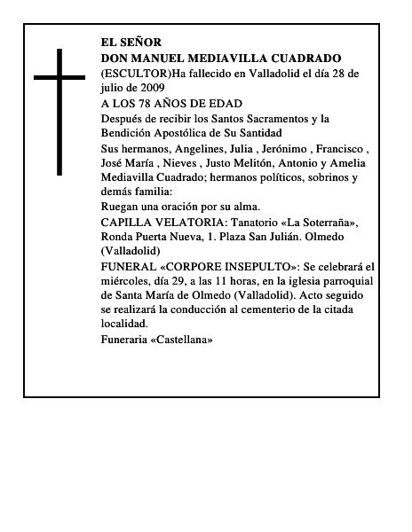 DON MANUEL MEDIAVILLA CUADRADO