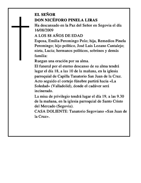 DON NICÉFORO PINELA LIRAS