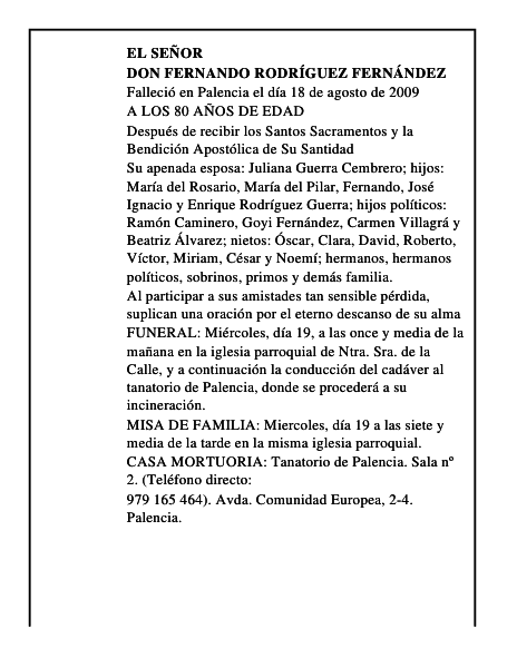DON FERNANDO RODRÍGUEZ FERNÁNDEZ