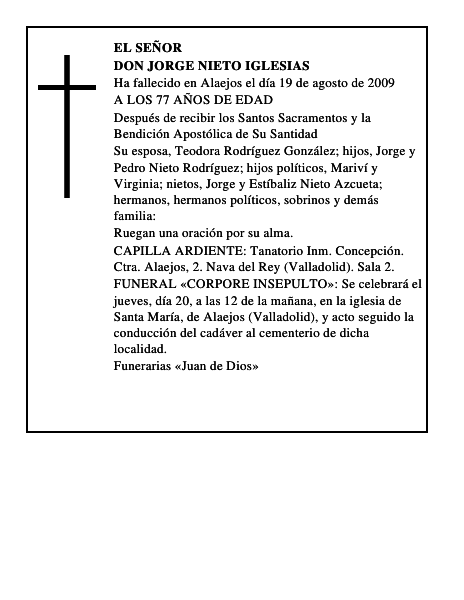 DON JORGE NIETO IGLESIAS