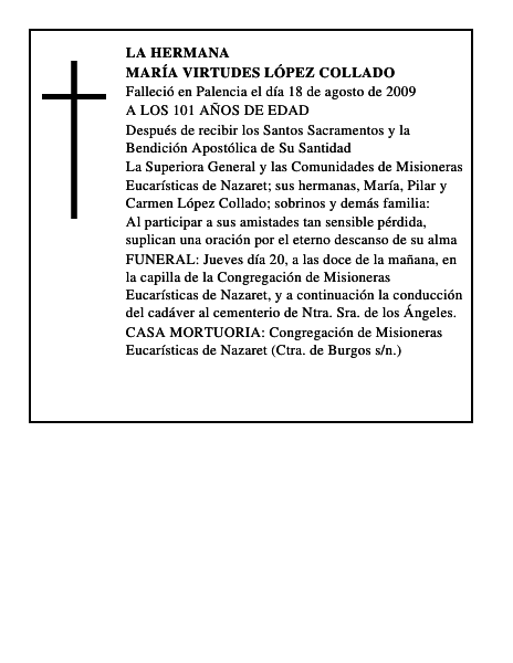 MARÍA VIRTUDES LÓPEZ COLLADO