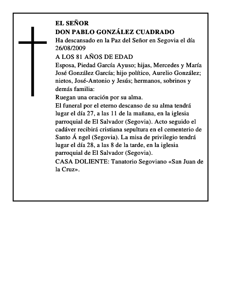 DON PABLO GONZÁLEZ CUADRADO