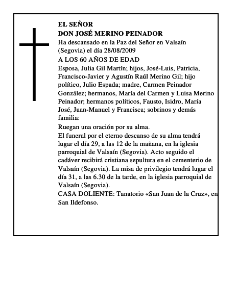 DON JOSÉ MERINO PEINADOR