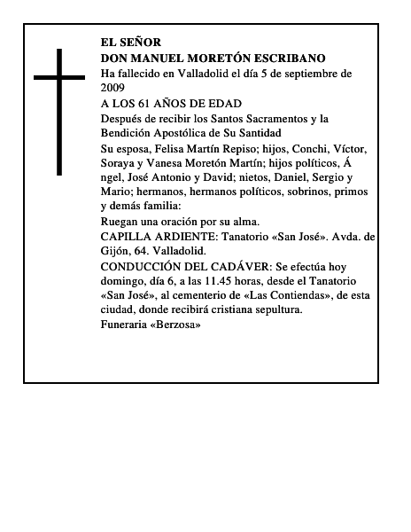 DON MANUEL MORETÓN ESCRIBANO