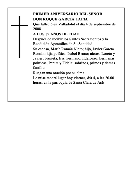 DON ROQUE GARCÍA TAPIA