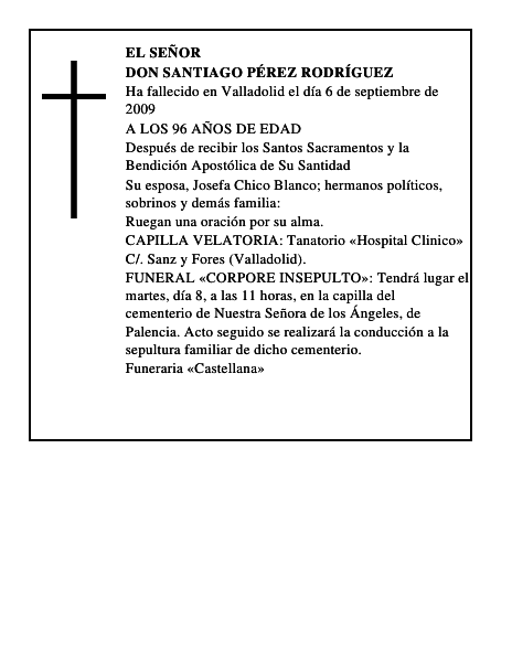 DON SANTIAGO PÉREZ RODRÍGUEZ