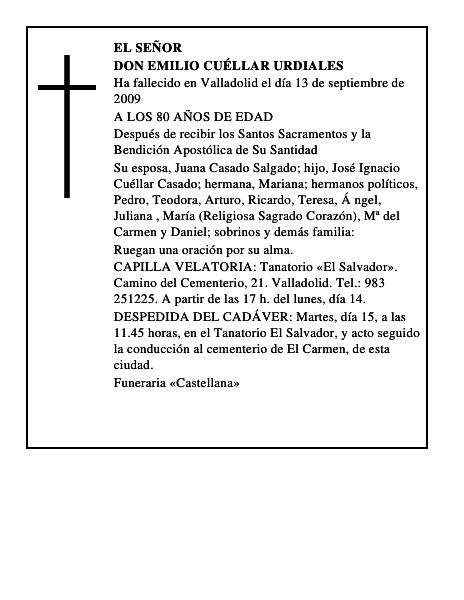 DON EMILIO CUÉLLAR URDIALES