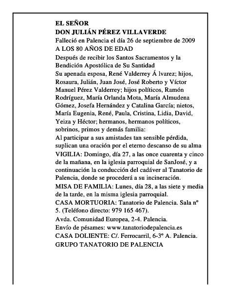 DON JULIÁN PÉREZ VILLAVERDE