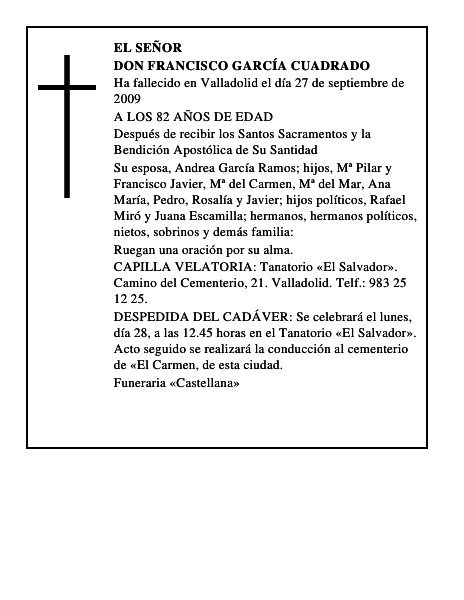 DON FRANCISCO GARCÍA CUADRADO