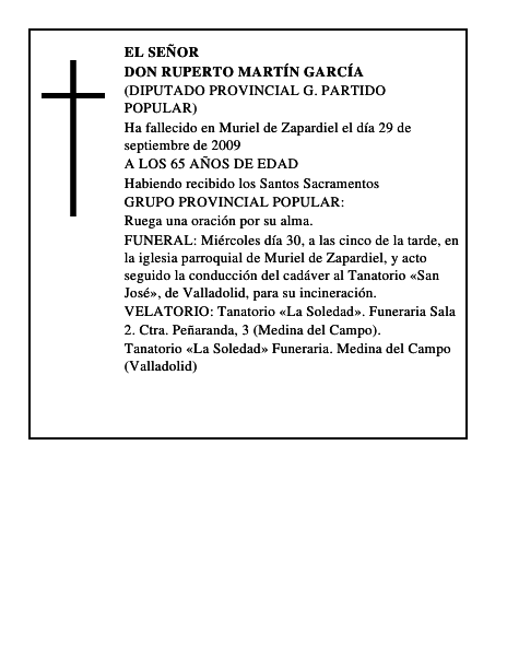 DON RUPERTO MARTÍN GARCÍA
