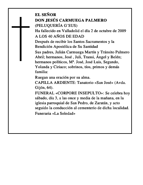 DON JESÚS CARMUEGA PALMERO